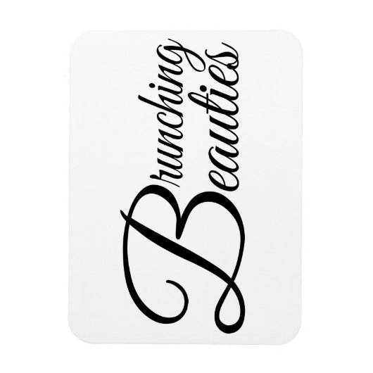 Magnet Flexible Brunch Beautés (Vertical)