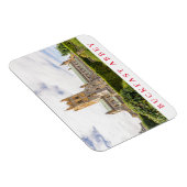 Magnet Flexible Buckfast Abbey vue réfrigérateur aimant (Côté Droit)