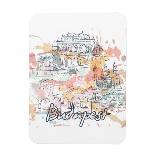 Magnet Flexible Budapest (Vertical)