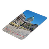 Magnet Flexible Budapest Buda Castle vue frigo aimant (Côté Gauche)