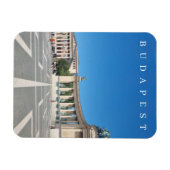 Magnet Flexible Budapest Heroes Carré vue réfrigérateur aimant (Horizontal)