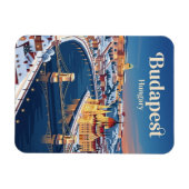 Magnet Flexible Budapest Hongrie (Horizontal)