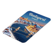 Magnet Flexible Budapest Hongrie (Côté Gauche)