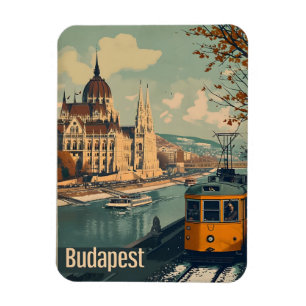 Magnet Flexible Budapest vintage
