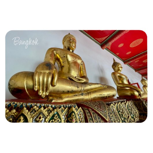 Magnet Flexible buddha bangkok wat pho (Horizontal)