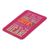 Magnet Flexible Buddy l'Elfe | Citation de Noël (Côté Gauche)