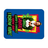 Magnet Flexible Buddy l'Elfe | OMG ! PÈRE NOËL ! (Horizontal)