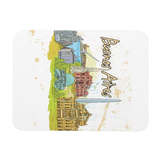 Magnet Flexible Buenos Aires (Horizontal)