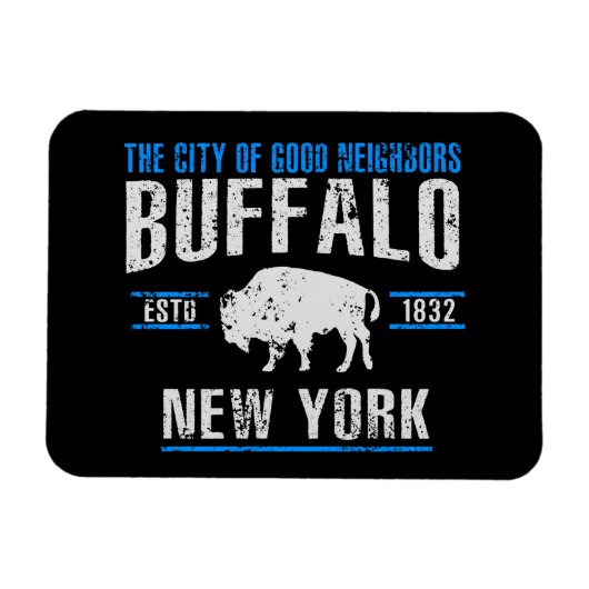 Magnet Flexible Buffalo (Horizontal)