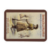 Magnet Flexible Buffalo Bill's Wild West Show avec Annie Oakley (Horizontal)