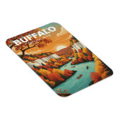 Magnet Flexible Buffalo National River Arkansas (Côté Droit)