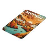 Magnet Flexible Buffalo National River Arkansas (Côté Gauche)