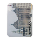 Magnet Flexible Buffalo, New York, photo emblématique (Vertical)