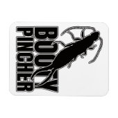 Magnet Flexible Bug d'oreilles - Geek d'enttomologie (Horizontal)