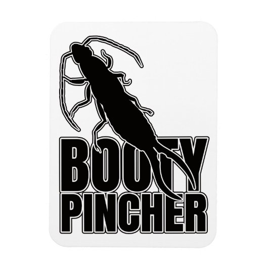 Magnet Flexible Bug d'oreilles - Geek d'enttomologie (Vertical)