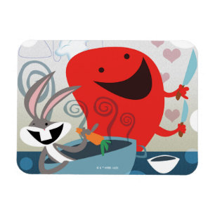 Magnet Flexible BUGS BUNNY™ & Gossamer Préparation de repas Whimsi