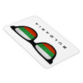 Magnet Flexible Bulgaria Shades texte et aimant couleur personnali (Côté Droit)