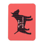 Magnet Flexible Bull Terrier BFF (Vertical)