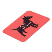 Magnet Flexible Bull Terrier BFF (Côté Gauche)