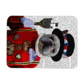 Magnet Flexible Bulldog Beefeater (Horizontal)