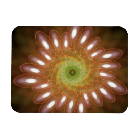 Magnet Flexible Bulles de savon rose en Abstrait (Horizontal)