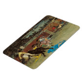 Magnet Flexible Bullfight espagnol (par Marià Fortuny) (Côté Gauche)