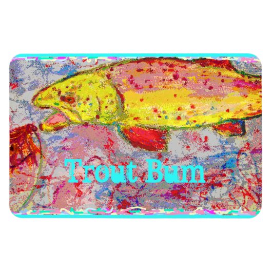 Magnet Flexible Bum à truites (Horizontal)