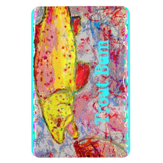 Magnet Flexible Bum à truites (Vertical)