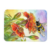 Magnet Flexible Bumblebee Et Marigold (Horizontal)