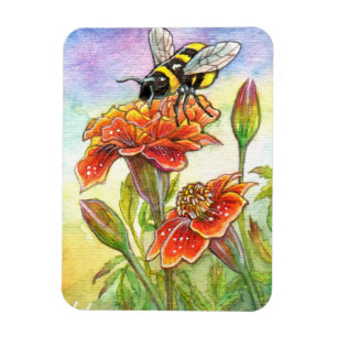 Magnet Flexible Bumblebee Et Marigold