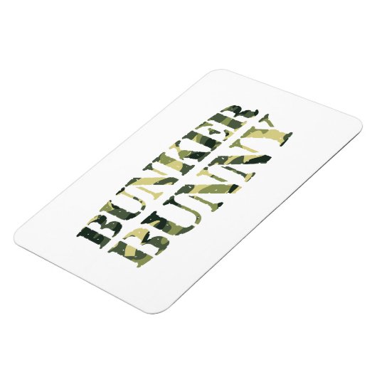 MAGNET FLEXIBLE BUNKER BUNNY CAMO / CAMOUFLAGE (Côté Gauche)