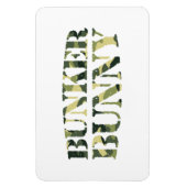 MAGNET FLEXIBLE BUNKER BUNNY CAMO / CAMOUFLAGE (Vertical)