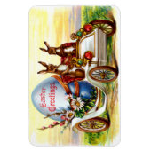 Magnet Flexible Bunnies de Pâques dans l'automobile (Vertical)