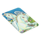 MAGNET FLEXIBLE BUNNY & COLT ANGELS, WHIMSY EASTER PETIT (Côté Droit)