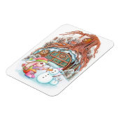 Magnet Flexible Bunny et Snowman (Côté Gauche)