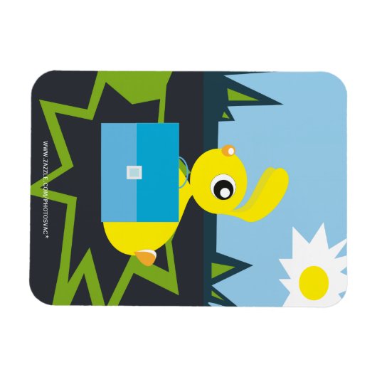 Magnet Flexible Bunny Sunny (Horizontal)