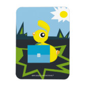 Magnet Flexible Bunny Sunny (Vertical)