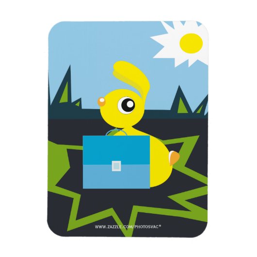 Magnet Flexible Bunny Sunny (Vertical)