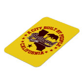 Magnet Flexible Burbank, Californie (Côté Gauche)