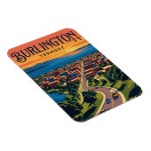 Magnet Flexible Burlington États-Unis (Côté Droit)