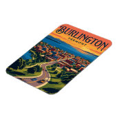 Magnet Flexible Burlington États-Unis (Côté Gauche)