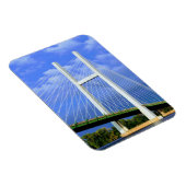 Magnet Flexible Burlington, Iowa Bridge à IL (Côté Droit)