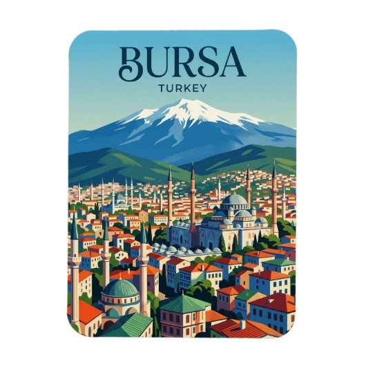 Magnet Flexible Bursa Skyline Turquie (Vertical)
