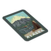Magnet Flexible Bush Plane & Fishing - Denali Nat'l Park, (Côté Droit)