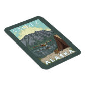 Magnet Flexible Bush Plane & Fishing - Valdez, Alaska (Côté Droit)