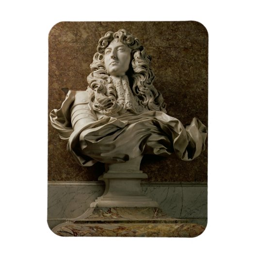 Magnet Flexible Buste de portrait de Louis XIV (1638-1715), 1665,  (Vertical)