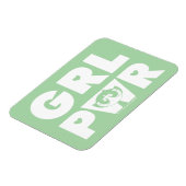 Magnet Flexible Buttercup : Girl power (Côté Gauche)