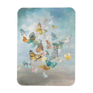Magnet Flexible Butterflies in the Clouds