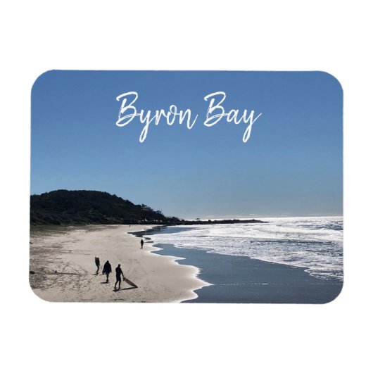 Magnet Flexible byron bay surf australie (Horizontal)