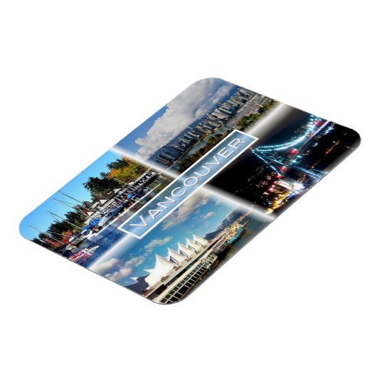 Magnet Flexible CA Vancouver - Stanley Park - Yaletown - (Côté Gauche)